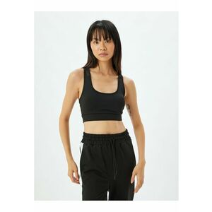 Bustiera cu segment semitransparent pentru fitness imagine
