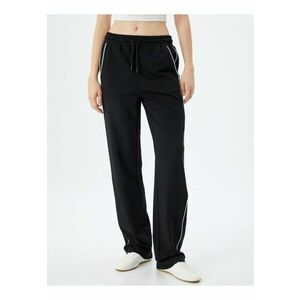 Pantaloni de trening cu snur si buzunare laterale imagine