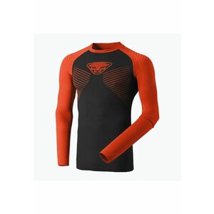 Bluza termoactiva pentru barbati - Poliamida - Negru/Portocaliu - imagine