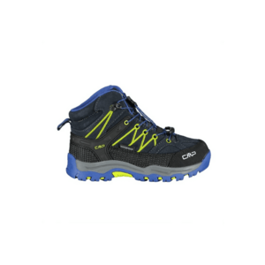 Bocanci copii Rigel Mid Trekking 3Q12944 - Albastru/Lime imagine