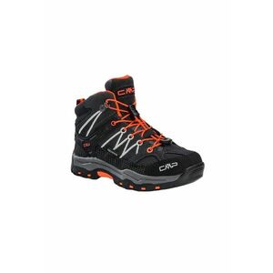 Pantofi trekking pentru copii - Impermeabil - Negru/Portocaliu imagine