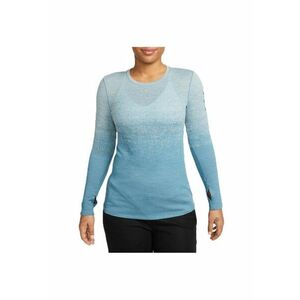 Bluza alergare dama Dri-FIT Advance Run Division SS 2023 - Gri/Bleu imagine