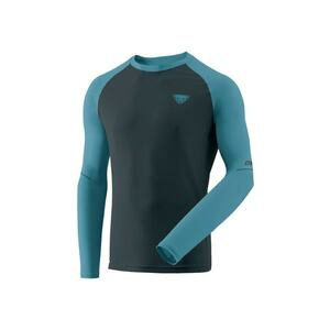 Bluza alergare barbati Alpine Pro Negru/Bleu 52/ imagine