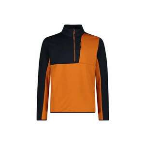 Hanorac fleece barbati 34E4077 Bleumarin/Portocaliu imagine