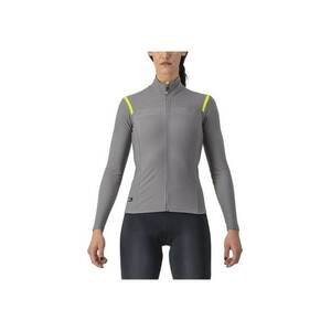 Bluza ciclism dama Tutto Nano RoS Gri/Lime imagine
