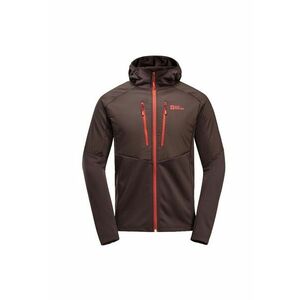 Fleece barbati Alpgrat Pro Ins Fz Maro/Rosu imagine