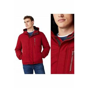 Jacheta De Iarna - The Bodyguard - 3XL INTL - Rosu - Croi Normal - Fermuar - 100% Poliester - 3 Buzunare imagine