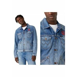 Jacheta Din Denim - 124Wj - M INTL - Albastru - Croi Regular Fit - Inchidere Nasturi - Numar De Buzunare 4 - Compozitie Material 100% Bumbac imagine