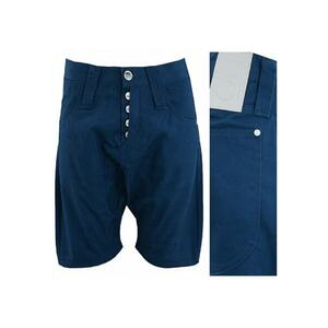 Pantaloni Scurti Barbati - Lago - M INTL - Albastru - Croi Slim Fit - Stil Conic / Ajustat - Inaltime Talie Medie / Regulata - Inchidere Nasturi imagine