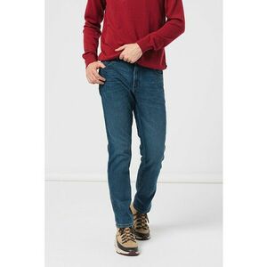 Blugi slim fit cu aspect decolorat Silkyway imagine