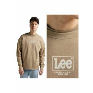 Hanorac Barbati - Bej - Material 100% Bumbac - Croi Regular Fit - Inchidere Fara - Logo imagine