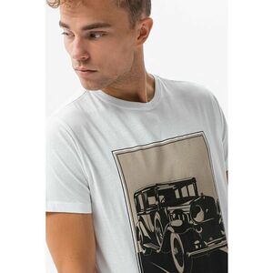 Tricou de bumbac cu imprimeu - Car imagine