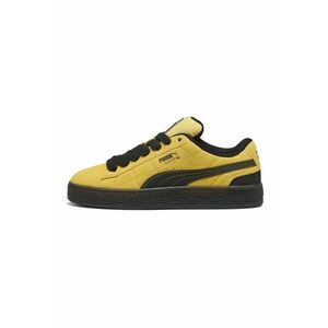 Pantofi sport din piele intoarsa cu detalii contrastante imagine