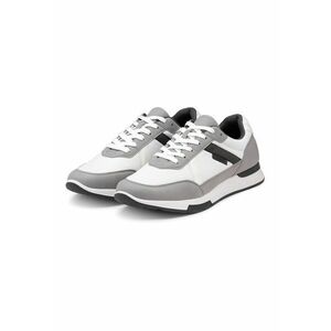 Pantofi sport din piele ecologica si material textil imagine