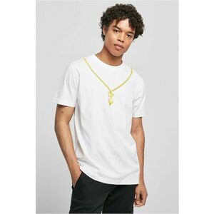 Tricou de bumbac cu decolteu la baza gatului imagine
