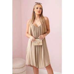 Rochie midi cu bretele inguste - imagine