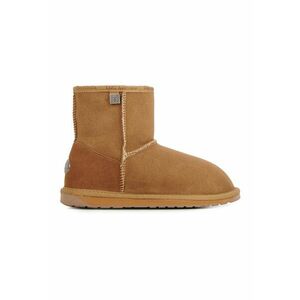 Ghete slip-on de piele intoarsa cu logo discret imagine