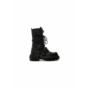 Ghete sport barbati piele naturala - negru - 36 imagine