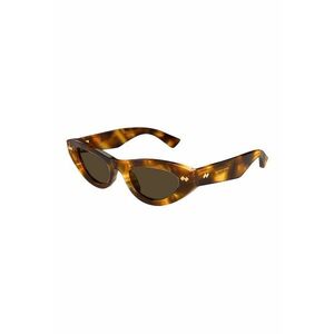Ochelari de soare cat-eye cu aspect tortoise imagine