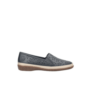 Balerini dama - ANTISTRESS - 47666-14 bleumarin - piele ecologica imagine