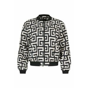 Jacheta bomber cu imprimeu geometric imagine