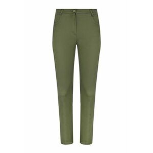 Pantaloni din bumbac cu talie medie imagine