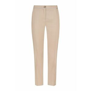 Pantaloni cu croiala dreapta din amestec de in imagine