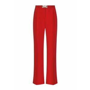 Pantaloni drepti cu pliuri imagine