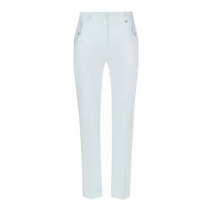 Pantaloni conici cu imprimeu in dungi imagine
