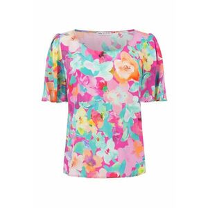 Bluza cu imprimeu floral din viscoza imagine