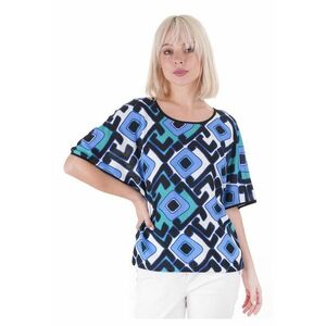 Bluza din viscoza - cu imprimeu geometric imagine