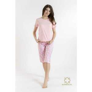 Pijama pentru dame cu tricou si pantaloni scurti imagine