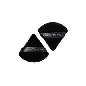 Aplicator pentru pudra Set Puff Puff 2 Piece Traingle Blender - VPPB-Black imagine