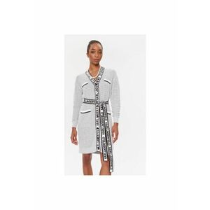 Cardigan dama - 302947683 - Poliester/Acril - L INTL - Gri imagine
