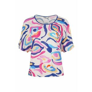 Bluza cu imprimeu abstract imagine