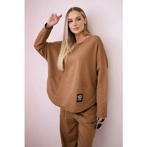 Set de bluza de bumbac si pantaloni - imagine