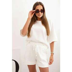 Set de bluza cu maneci scurte si pantaloni scurti - imagine