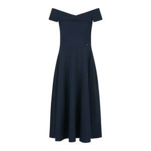 Rochie midi pe bie si decolteu pe umeri - XS imagine