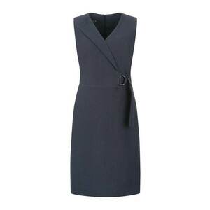 Rochie din canepa cu rever asimetric imagine