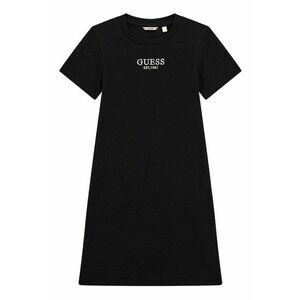 Rochie din amestec de bumbac cu logo imagine