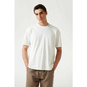 Tricou de bumbac cu imprimeu pe partea din spate imagine