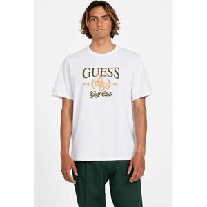Tricou de bumbac cu logo brodat imagine