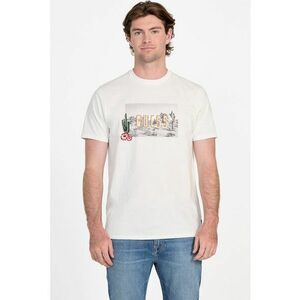 Tricou din bumbac cu broderie imagine
