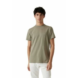 Tricou slim fit cu decolteu la baza gatului imagine