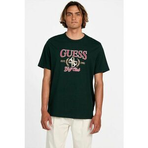 Tricou de bumbac cu logo brodat imagine