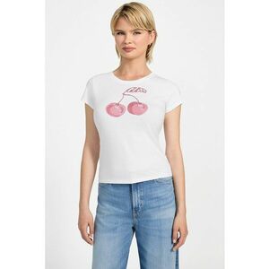 Tricou din amestec de modal cu aplicatii de strasuri imagine