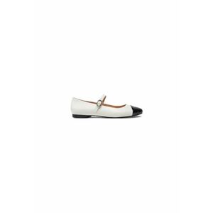 Balerini 304817830 - Piele naturala - Alb imagine