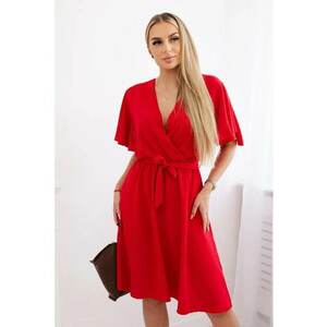 Rochie cu cordon in talie - imagine