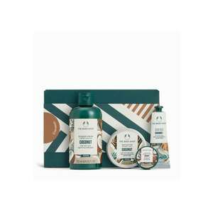 Set Cadou Coconut Essentials - gel de dus - unt de corp - multicolor - 100 ml imagine