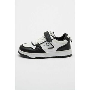 Pantofi sport de piele ecologica cu velcro imagine